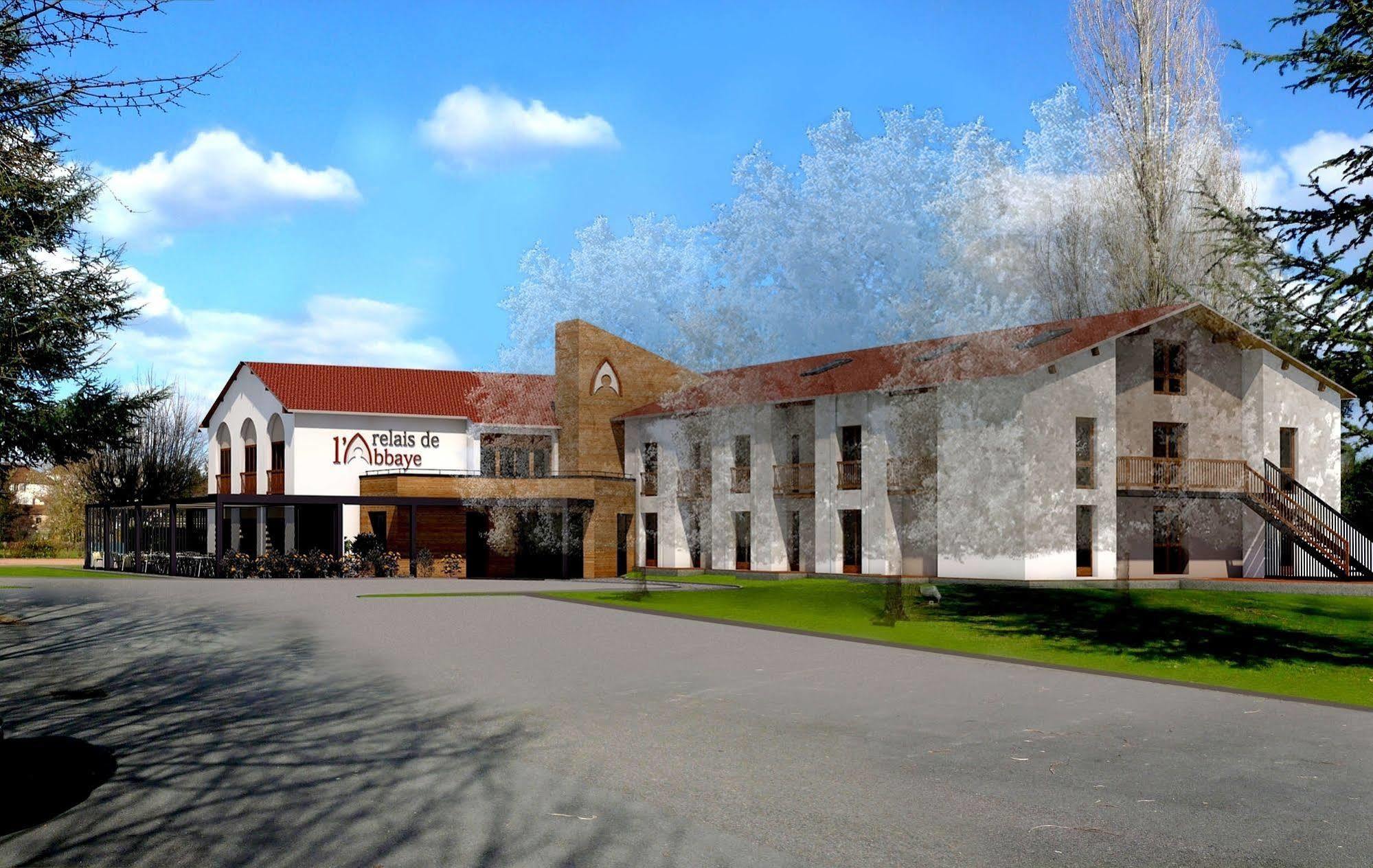 Relais De L'Abbaye Hotel Charlieu Exterior foto