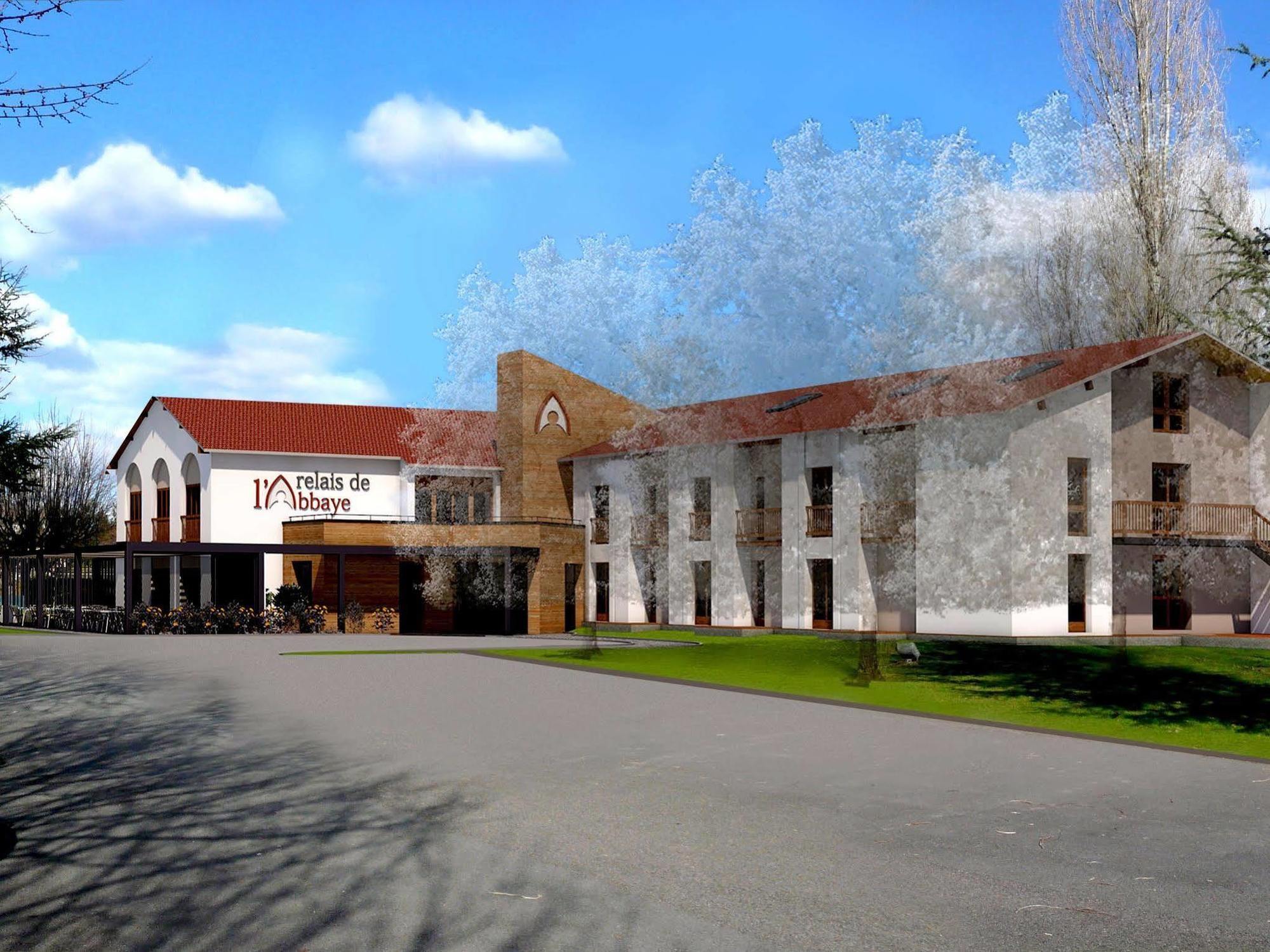 Relais De L'Abbaye Hotel Charlieu Exterior foto